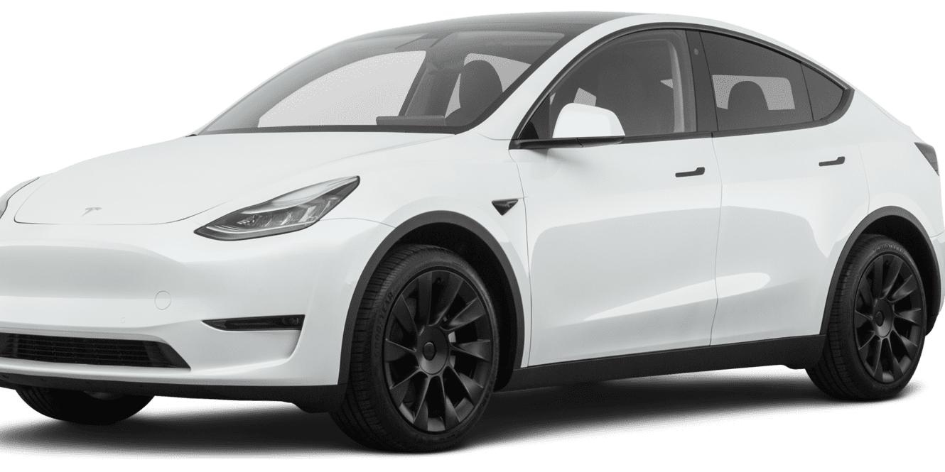 TESLA MODEL Y 2020 5YJYGDEE0LF015484 image